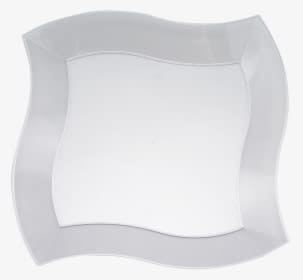 Disposable Chic Disposable Plastic Wave 10 Inch Clear - Lampshade, HD Png Download - Dinner Transparent PNG Free Download