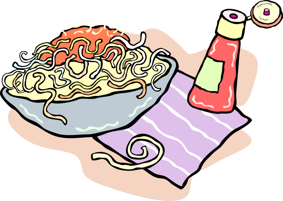 Royalty Free Spaghetti Pasta Dinner In Bowl, HD Png Download - Dinner Transparent PNG Free Download