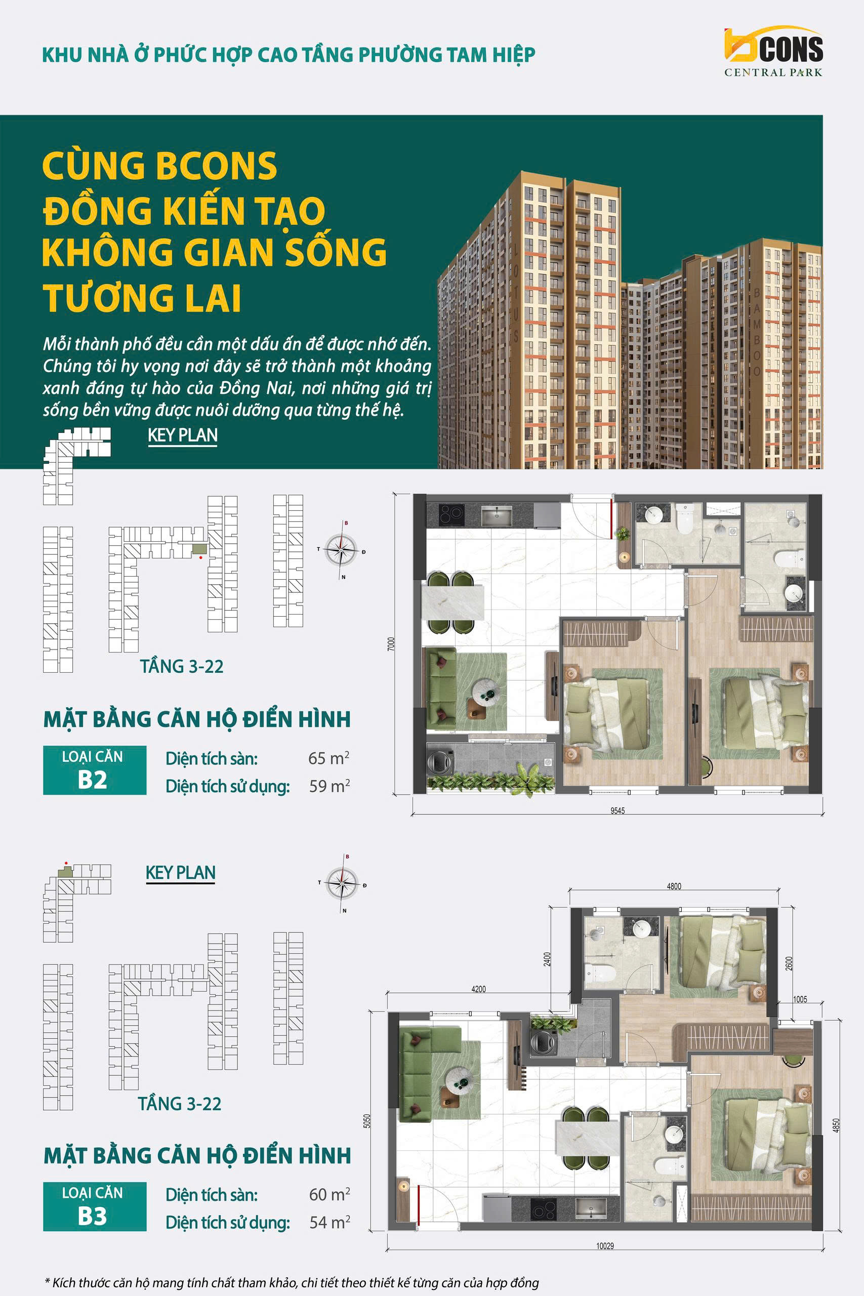 Thiết kế căn hộ Bcons Central Park