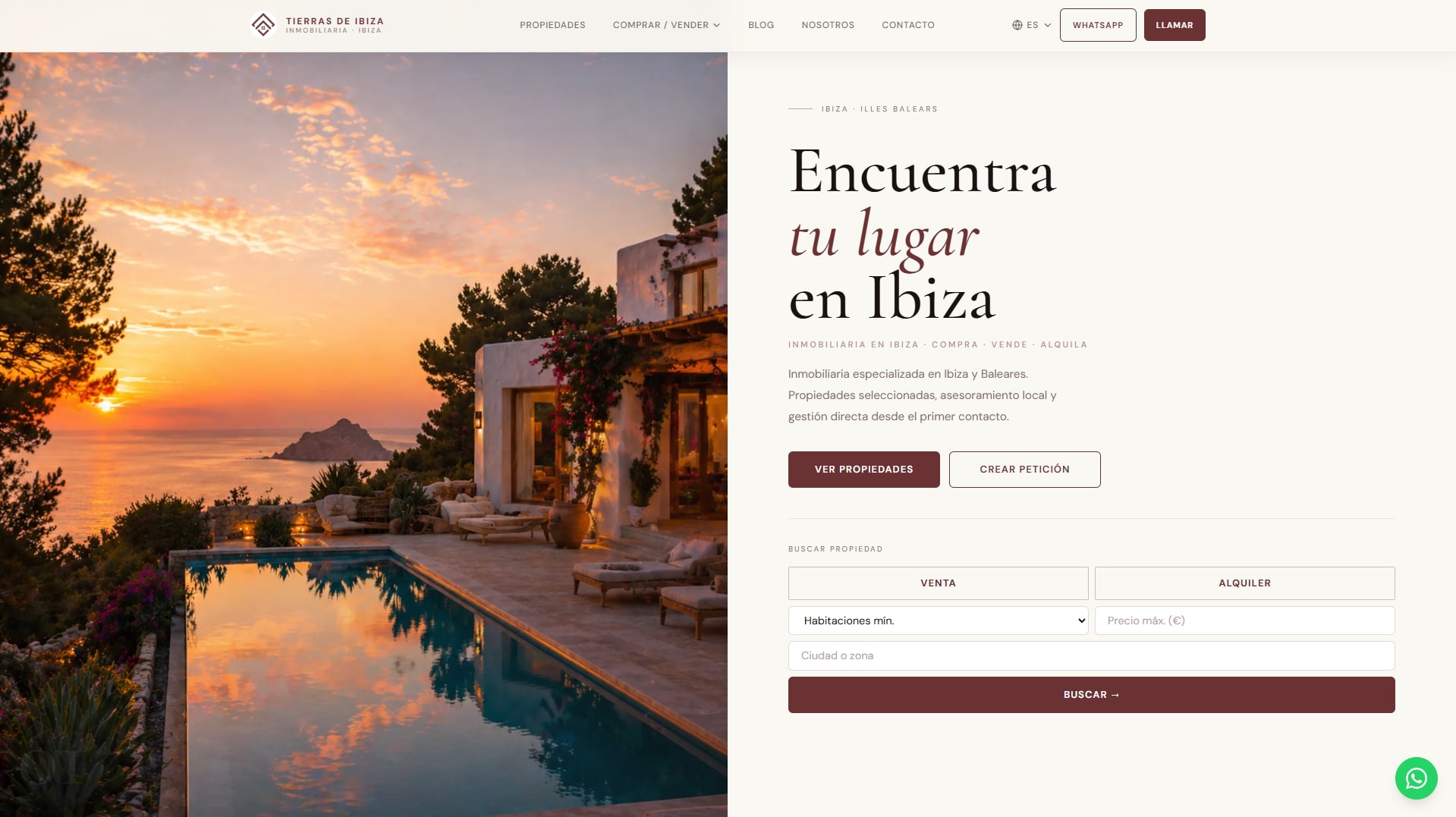 Vista previa del proyecto Tierras de Ibiza