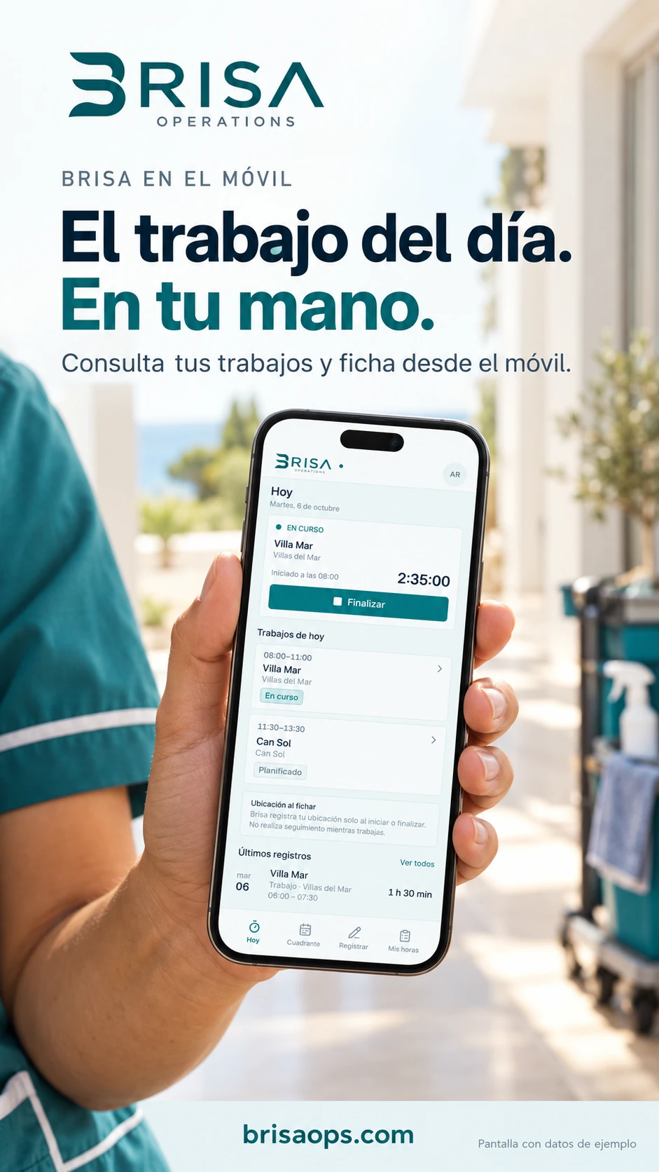 Brisa en el móvil
