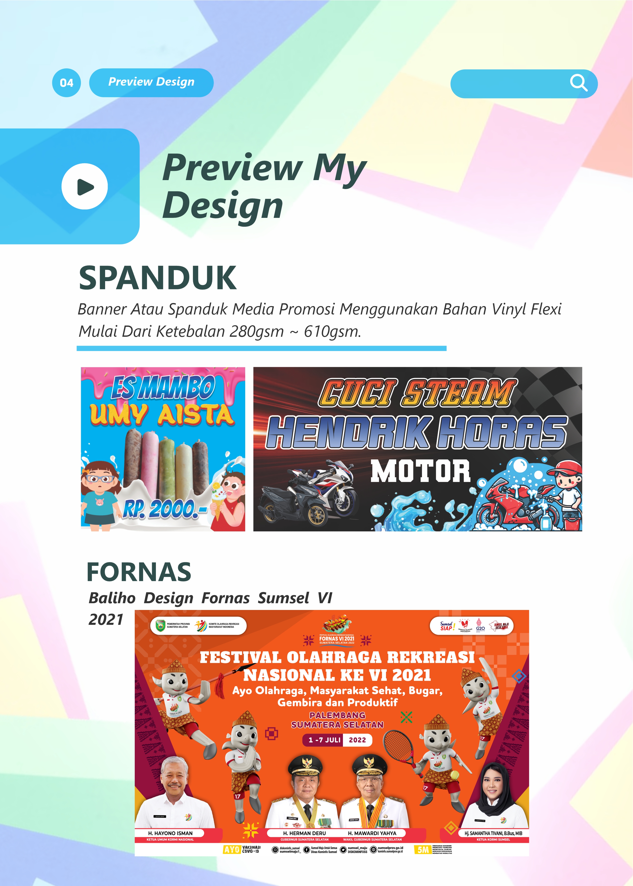Spanduk & Baliho FORNAS