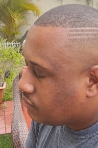 Abraham D., mobile hairstylist/mobile barber at Brandon