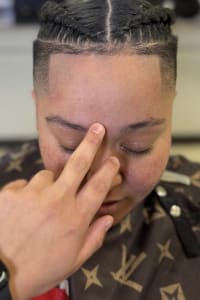 Yessenia C., mobile hairstylist/mobile barber at Deer Park