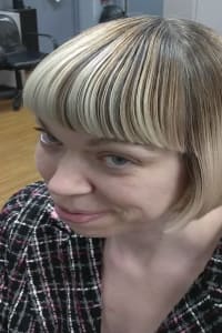 Jimisha F., mobile hairstylist/mobile barber at Acworth