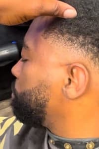 Dj E., mobile hairstylist/mobile barber at Arlington