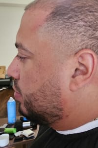 John paul S., mobile hairstylist/mobile barber at Davie