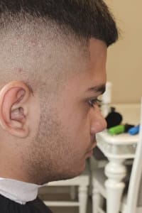John paul S., mobile hairstylist/mobile barber at Davie
