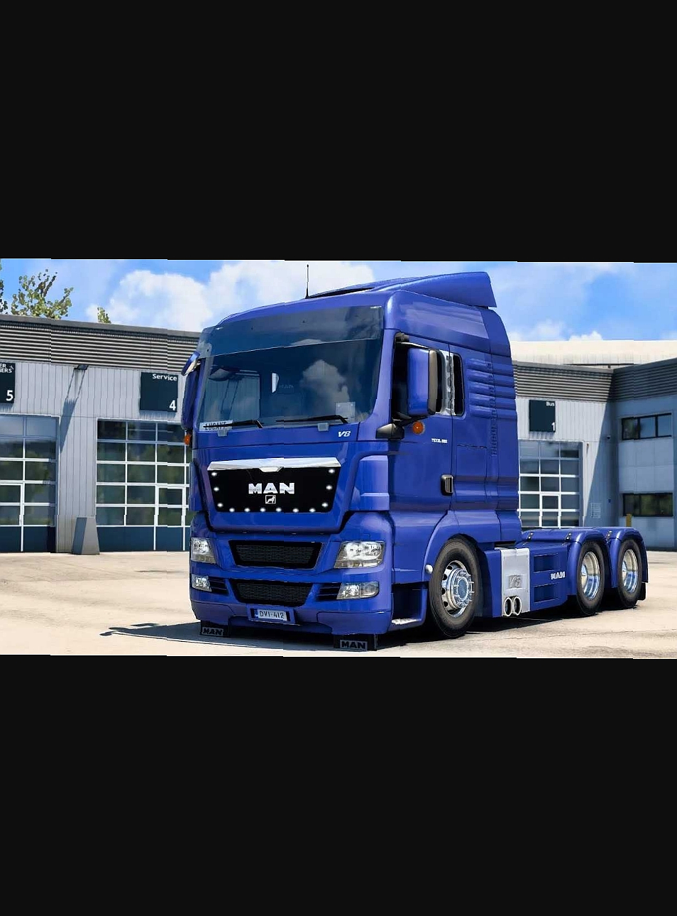 МОД MAN TGX 2010 v5.8.7 ДЛЯ EURO TRUCK SIMULATOR 2