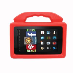 Amazon Kindle Fire7" Tablet – Certified Refurbished -16GB HDD + 32GB SD Card – Works offline, Lessons from Nursery to JHS 3