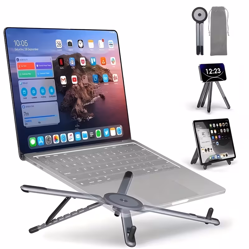 Portable Multi-Functional Phone & Laptop Stand