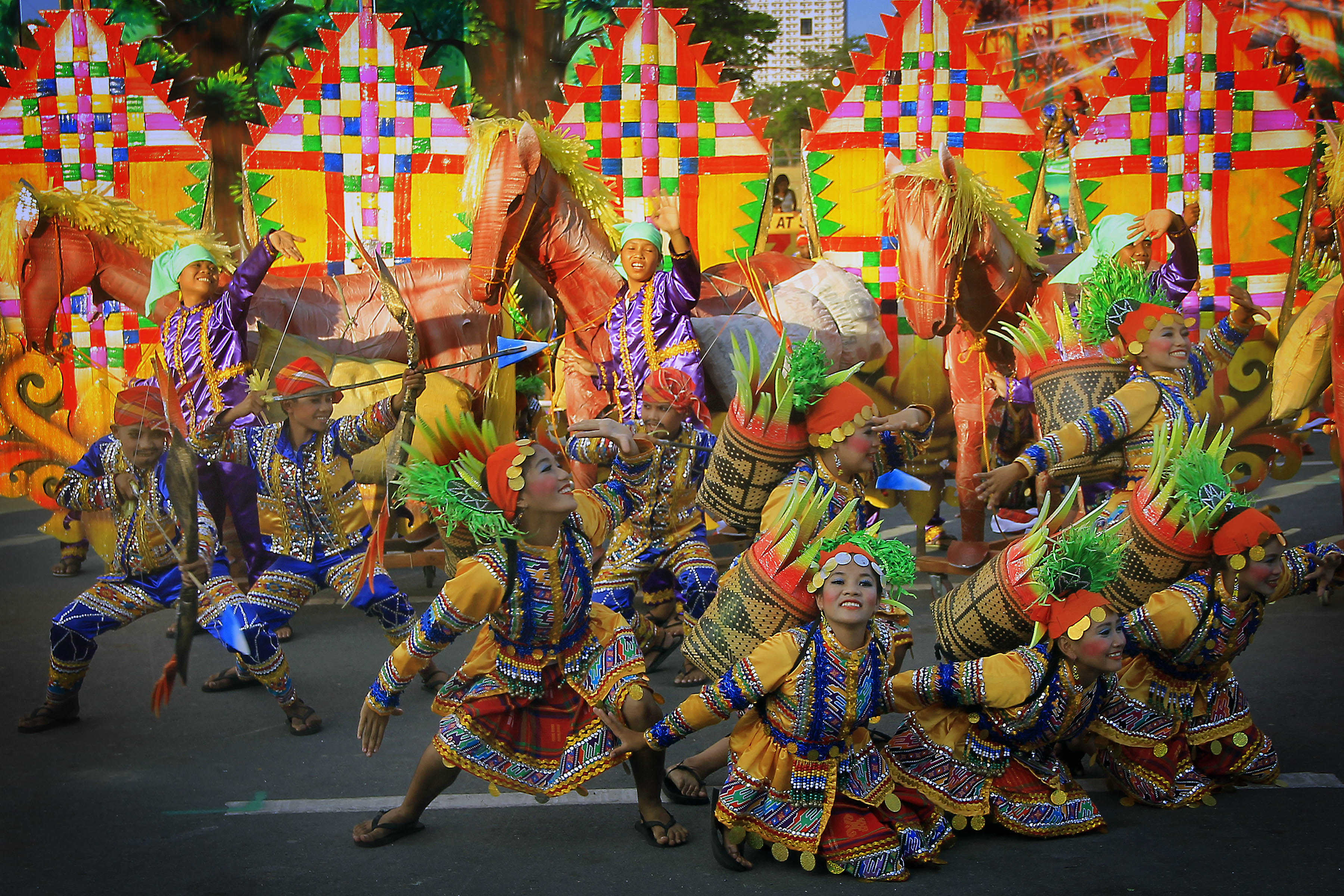 Suasana meriah Festa Mangkudu