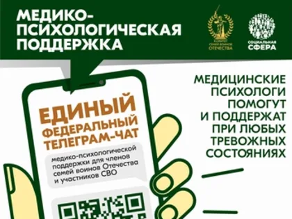 Создание единого федерального чата для поддержки семей участников СВО