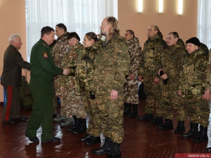 Жители Владимира и области пополняют ряды Вооруженных Сил России