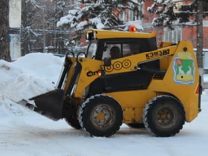 За ночь из города вывезли 1 160 кубометров снега