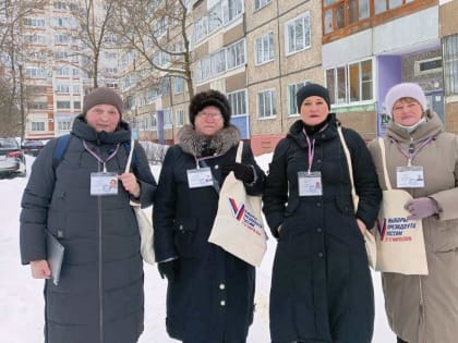 Члены избирательных комиссий Гусь-Хрустального посетили свыше 22000 домовладений