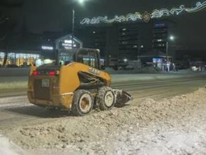 Уборка улично-дорожной сети: 16 января