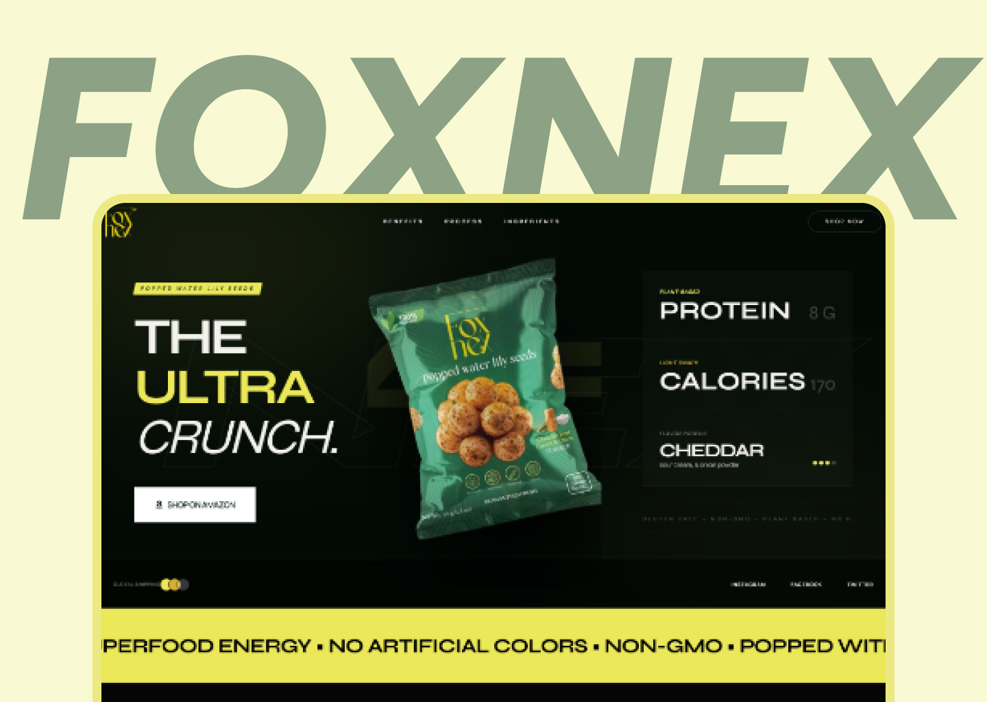 Foxnex - Landing Page