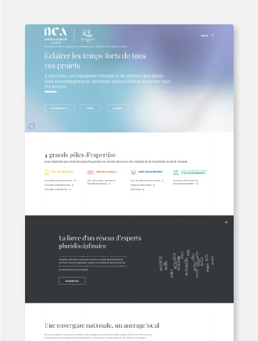 NCA Notaires Conseils Associés - site web