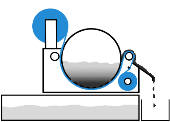 Schéma filtre compact tambour