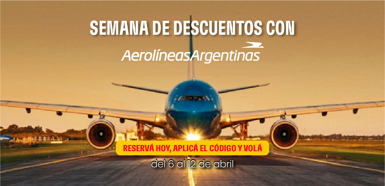 Semana de descuentos con Aerol�neas Argentinas