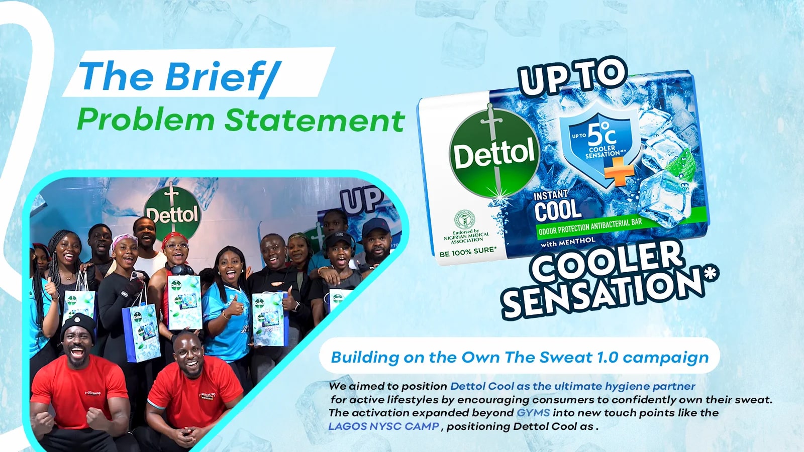 Dettol - Own the sweat