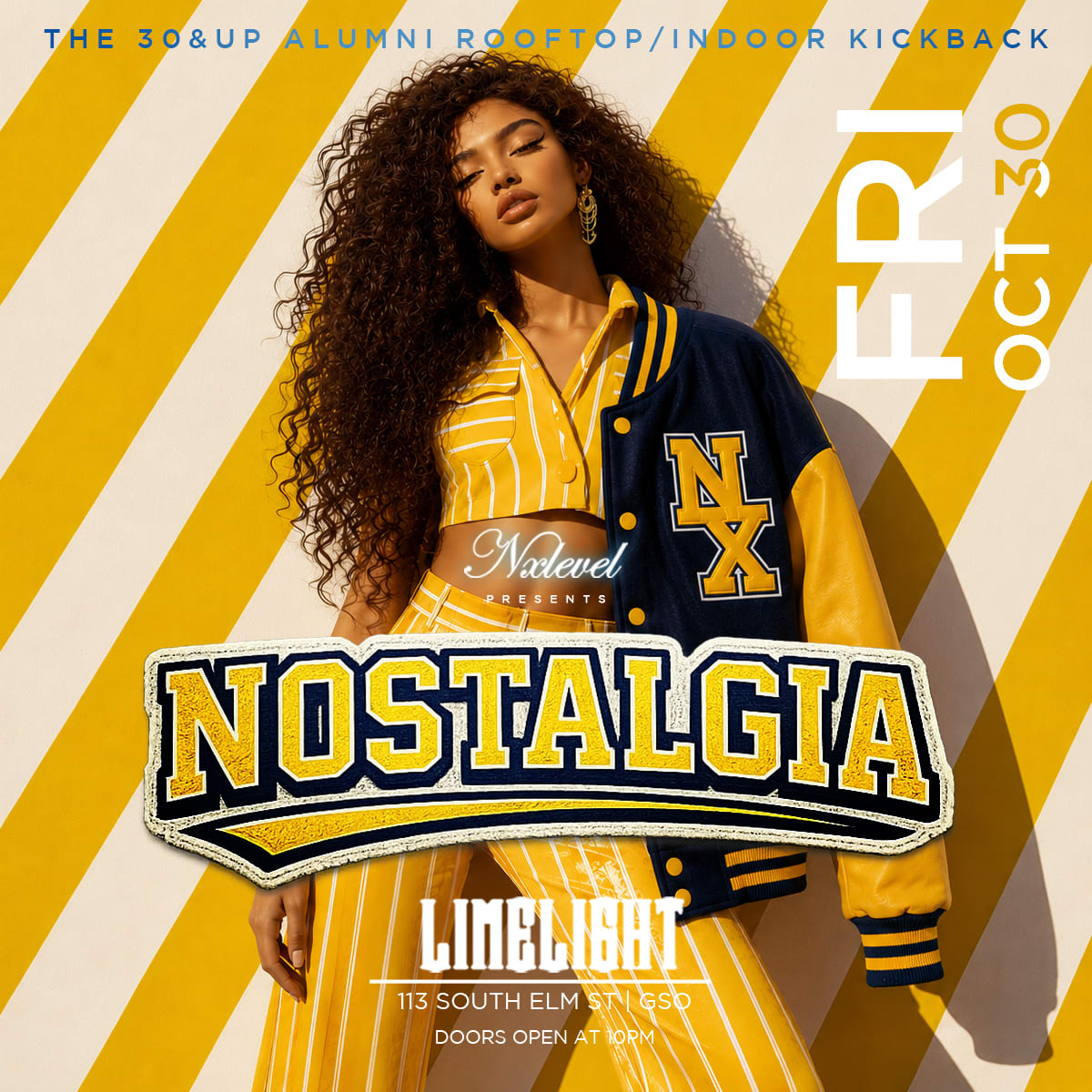 NOSTALGIA ~ The 30&Up #GHOE Alumni (Rooftop/Indoor) Kickback