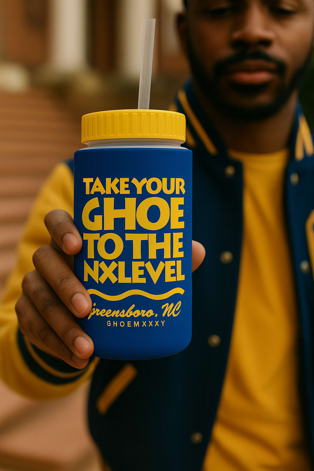 GHOE Bottle 2026 in the Aggie Blue and Gold colorway
