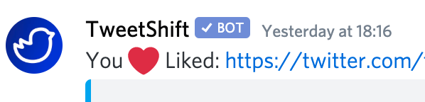 TweetShift - Discord Bots