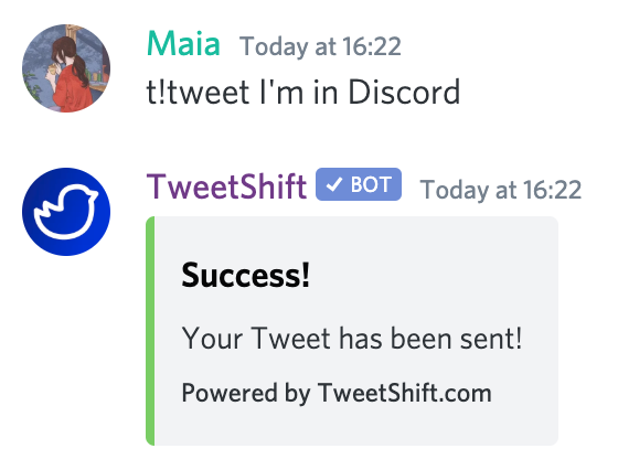 TweetShift - Discord Bots