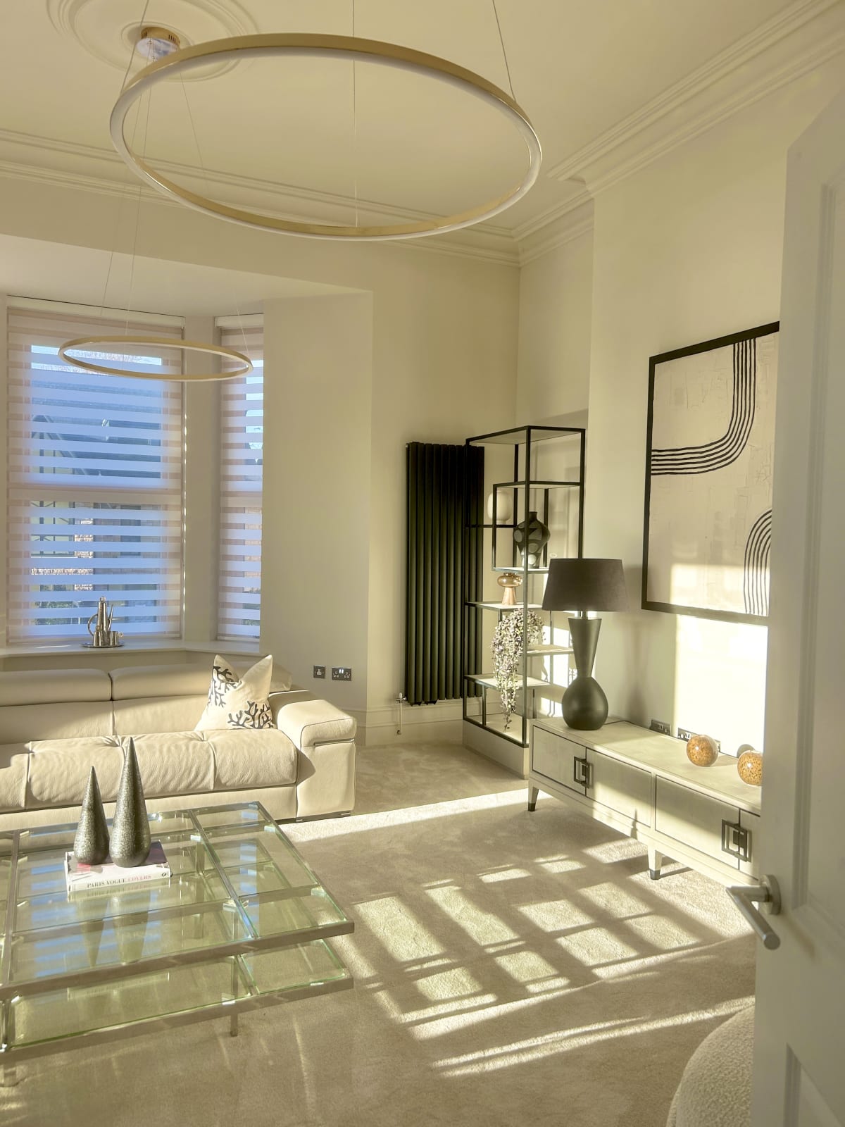 Period property living room — interior redecoration, North West
