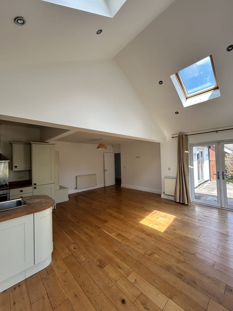 Finished lounge &mdash; bungalow redecoration, Warrington
