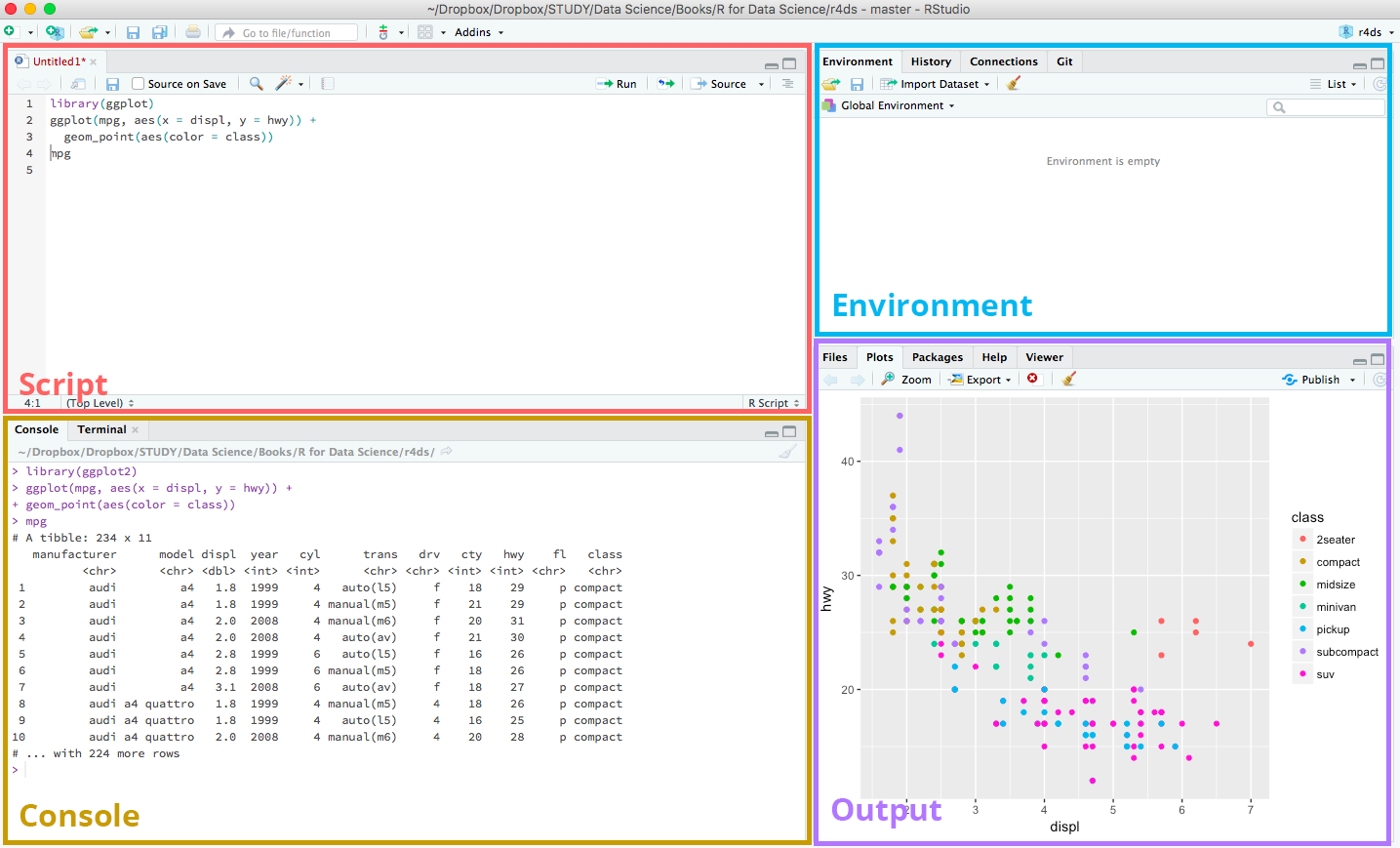 update r in rstudio