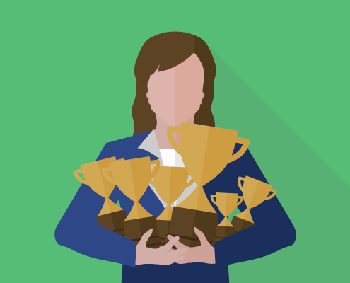Trophies_green-495x400 data science portfolio