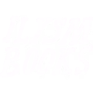 ILYSM Books logo rendered in white, featuring stylized bubble-letter typography.