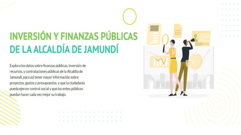 Investment of resources and public finances in Jamundí