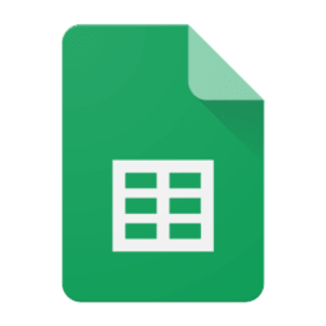 Google Sheets  