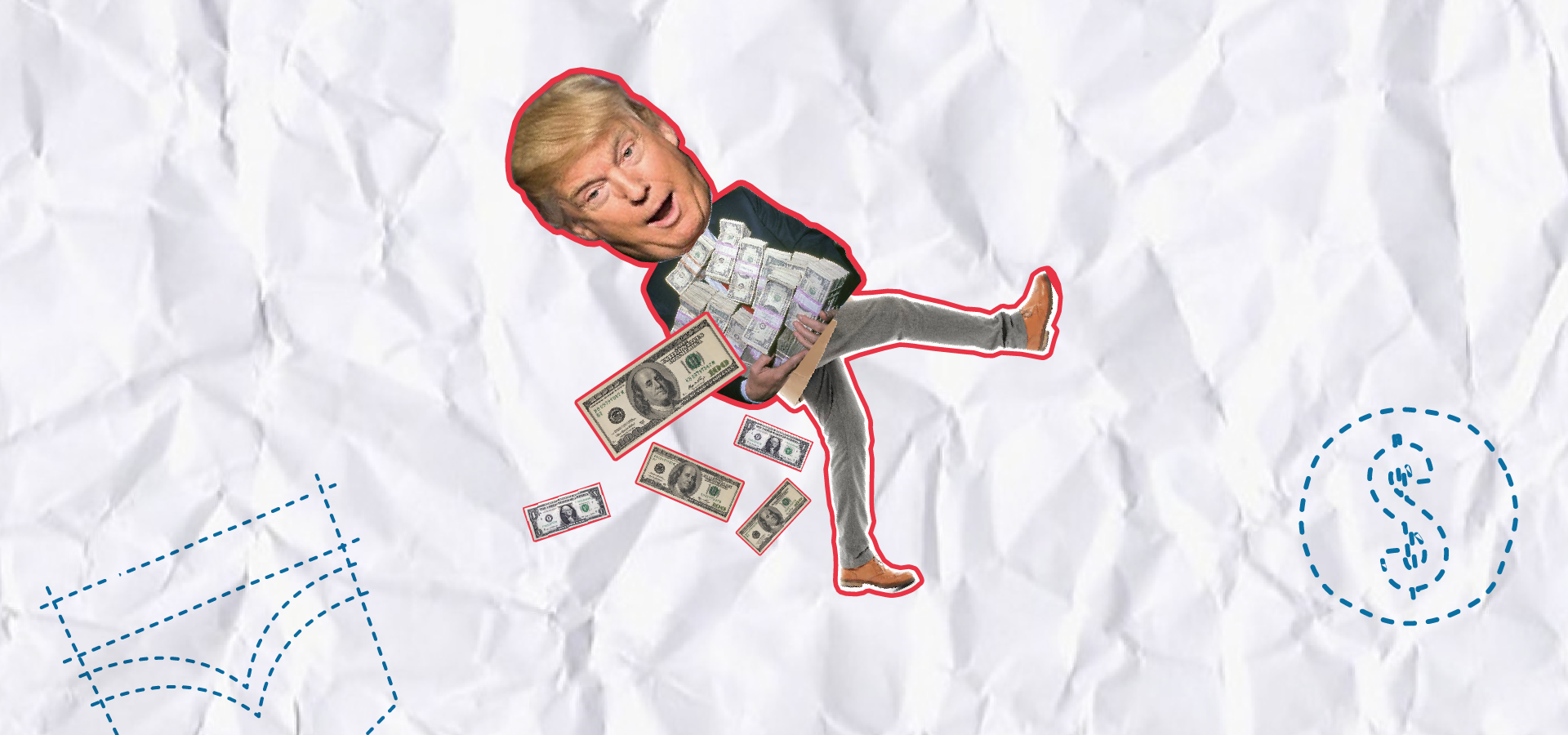 ¿A Trump le conviene que el dólar caiga en el mundo?