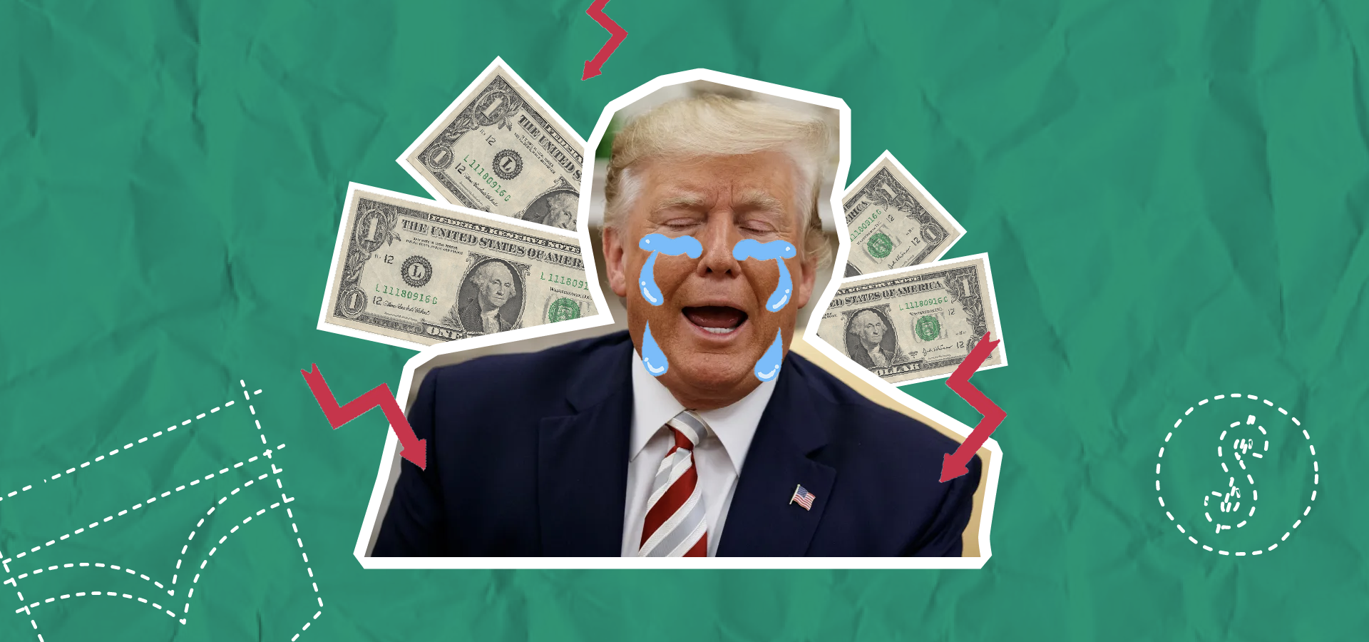 ¿El dólar puede perder poder global por las locuras de Trump?