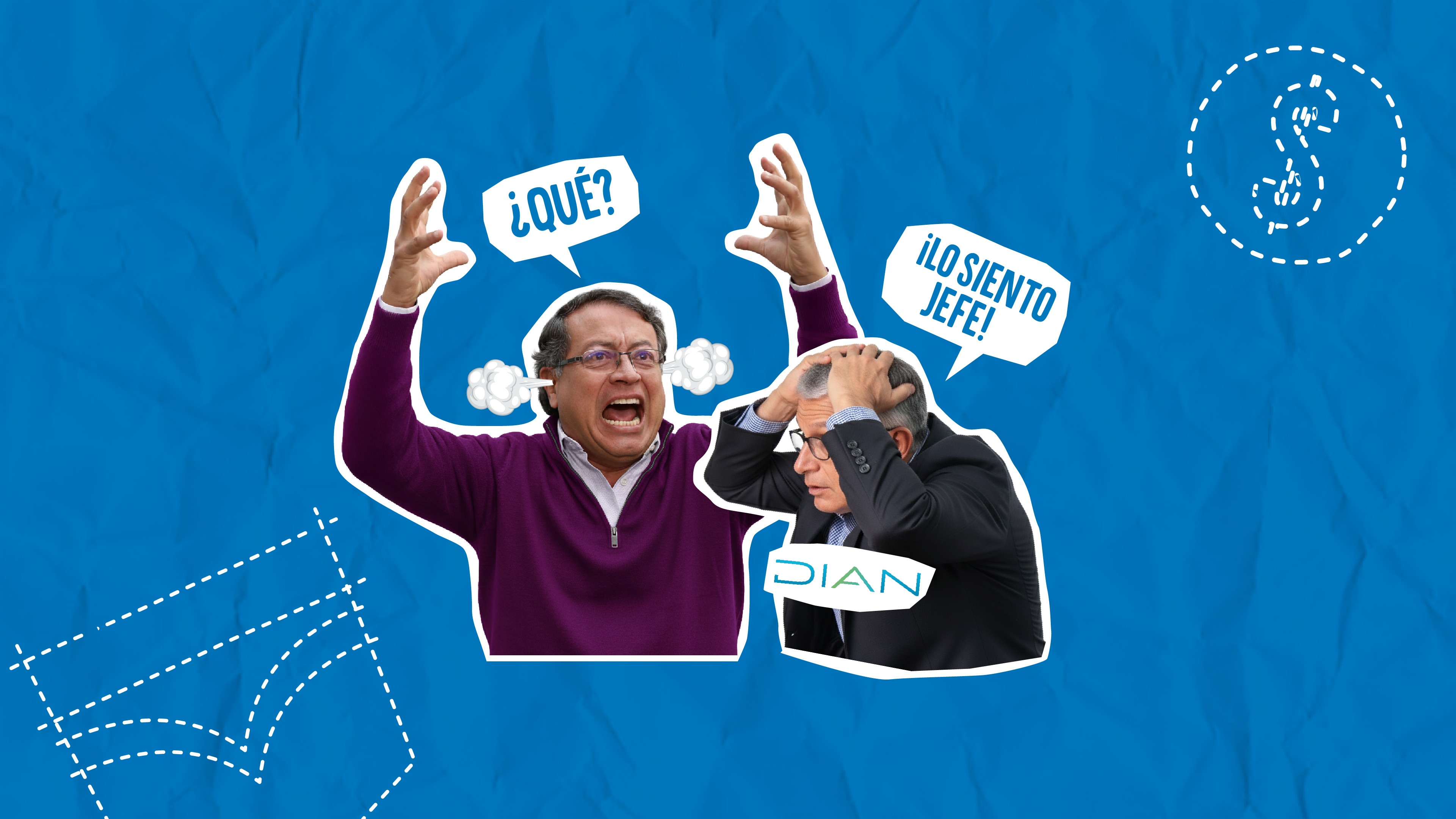 ¿Por qué la Dian está descuadrada de plata? image