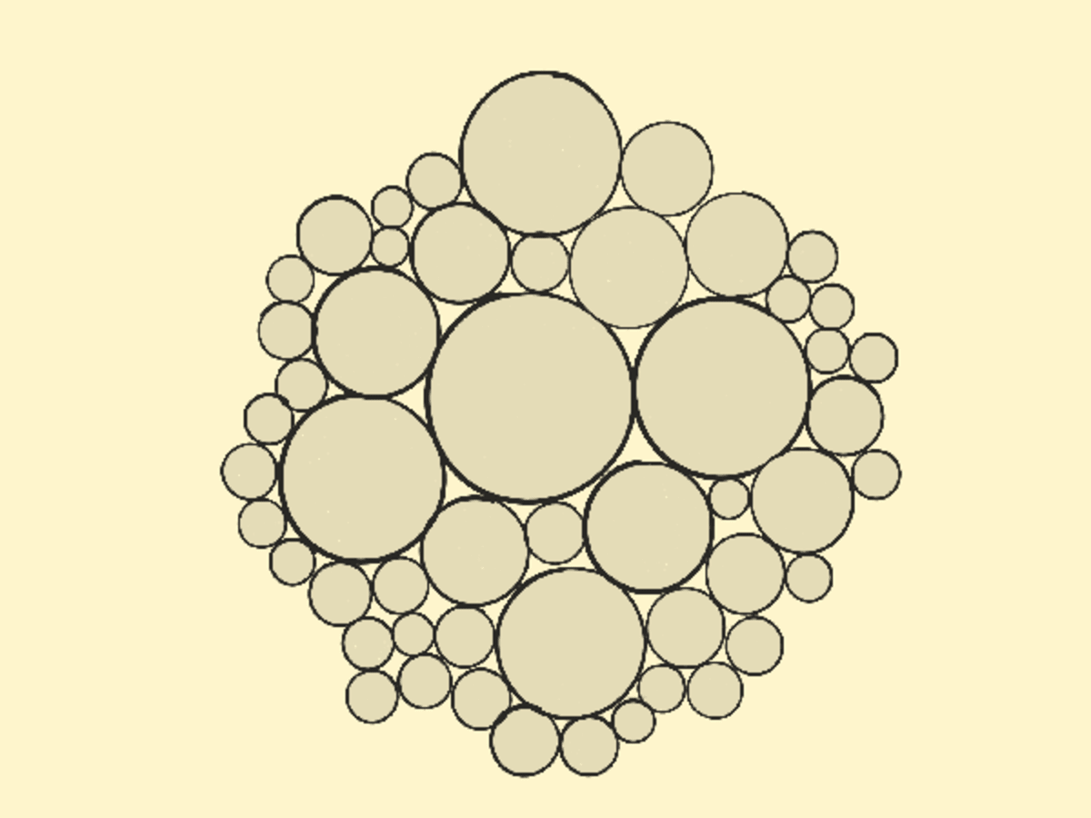 Packed-bubble