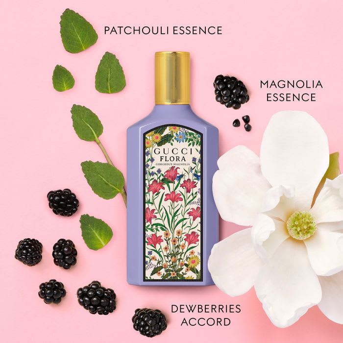 Gucci Flora Gorgeous Magnolia Eau de Parfum para mujer Perfumes de Mujer 4