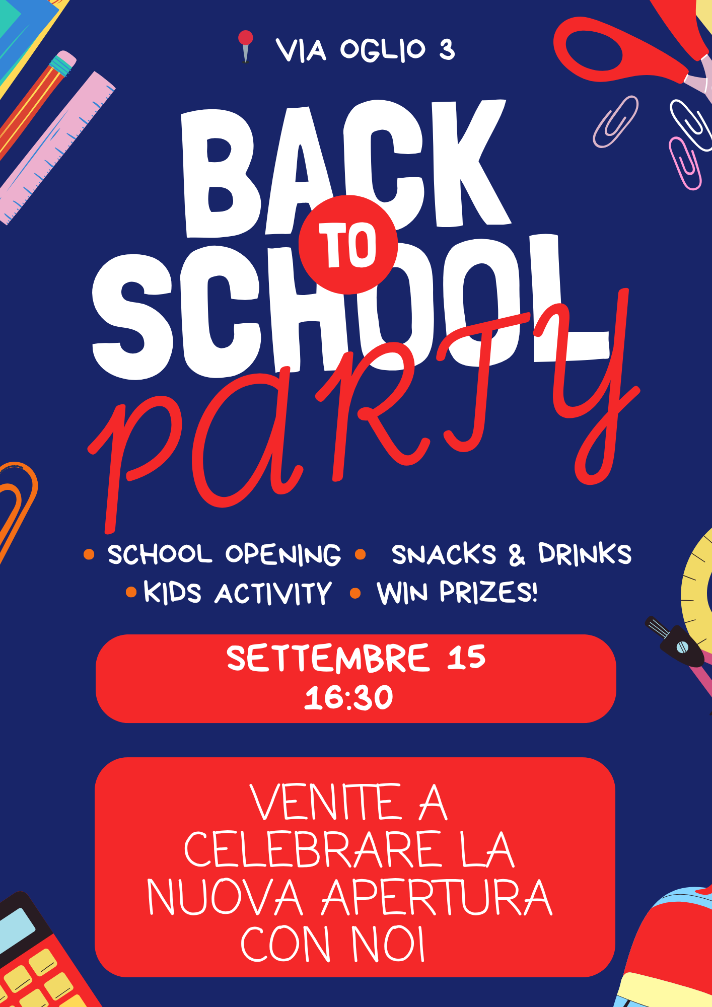 Back to School Party!