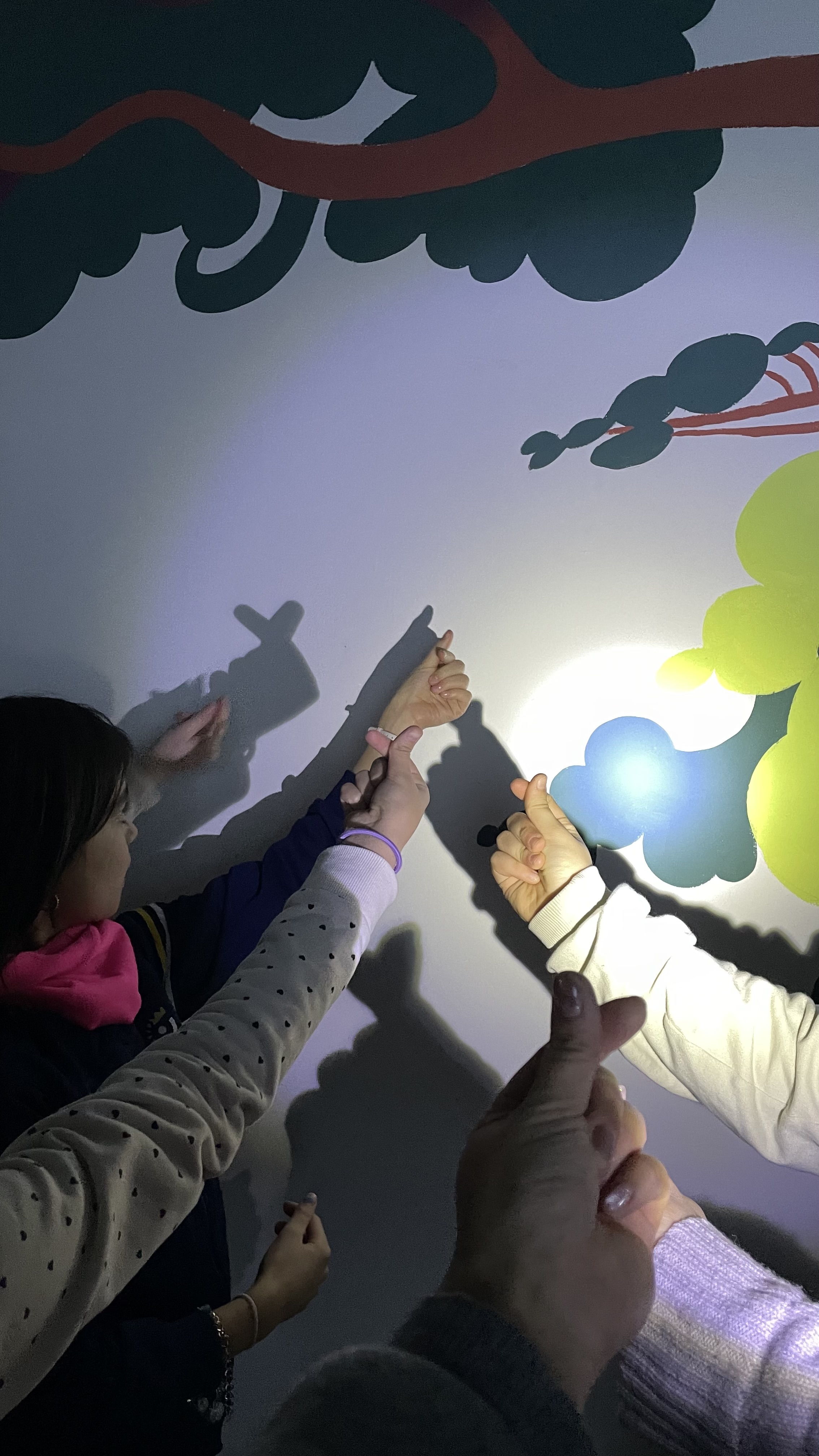 In the middle of it all.