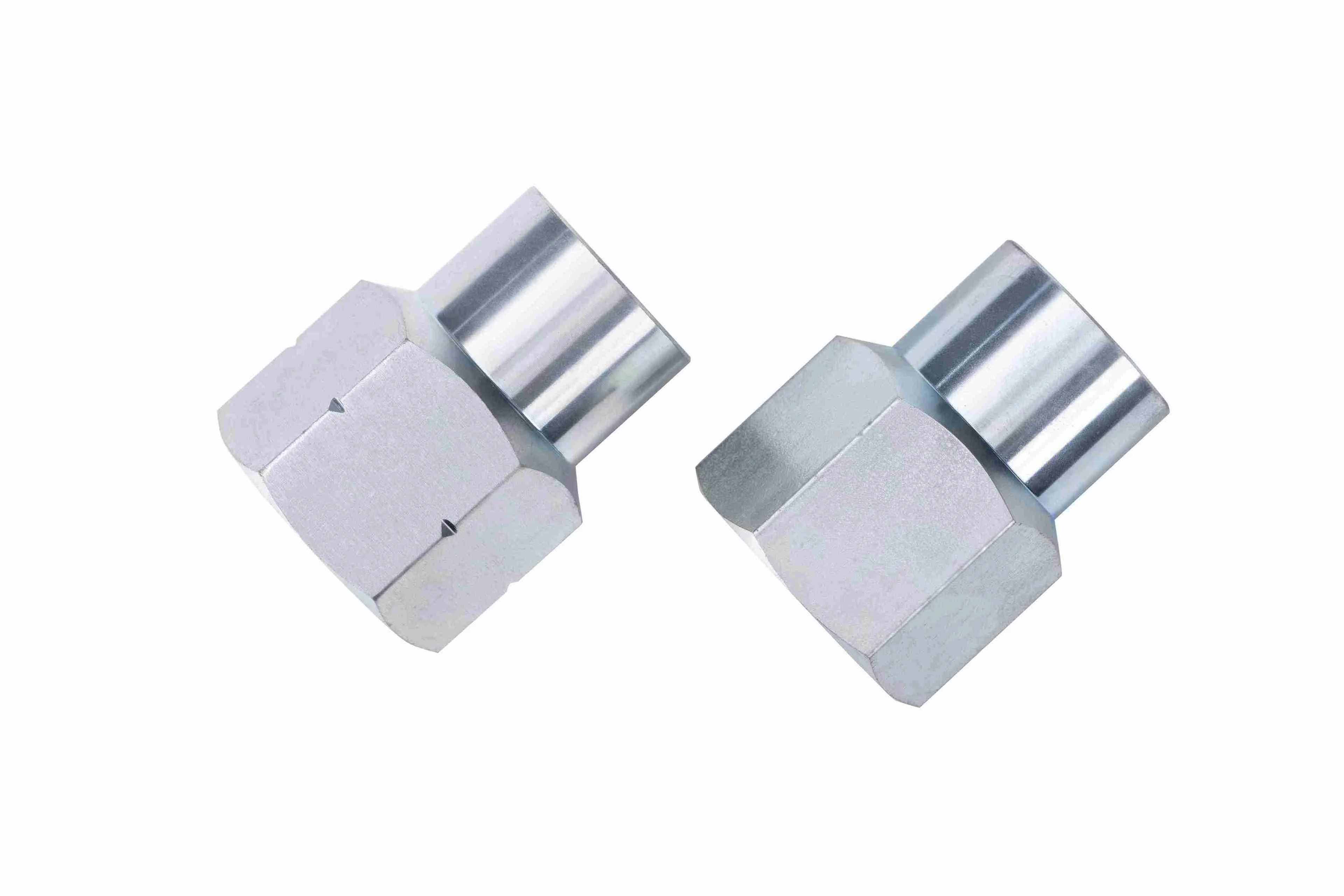 1 1/4” X 12  HEXED TUBE ADAPTER/ WELDED BUNG 1 1/2” ID