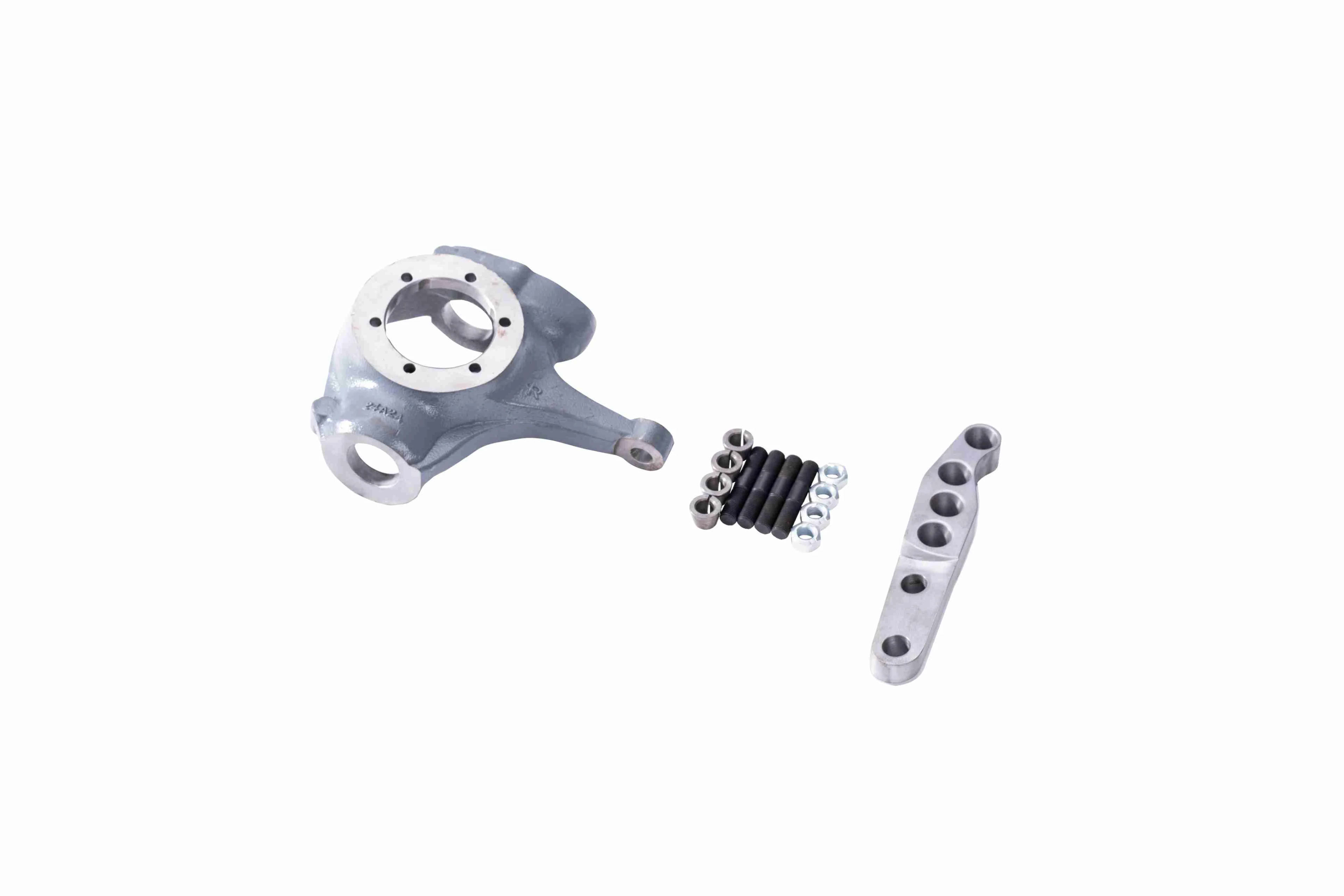 EWO Chevy 10 Bolt Knuckle and Arm Kit front view