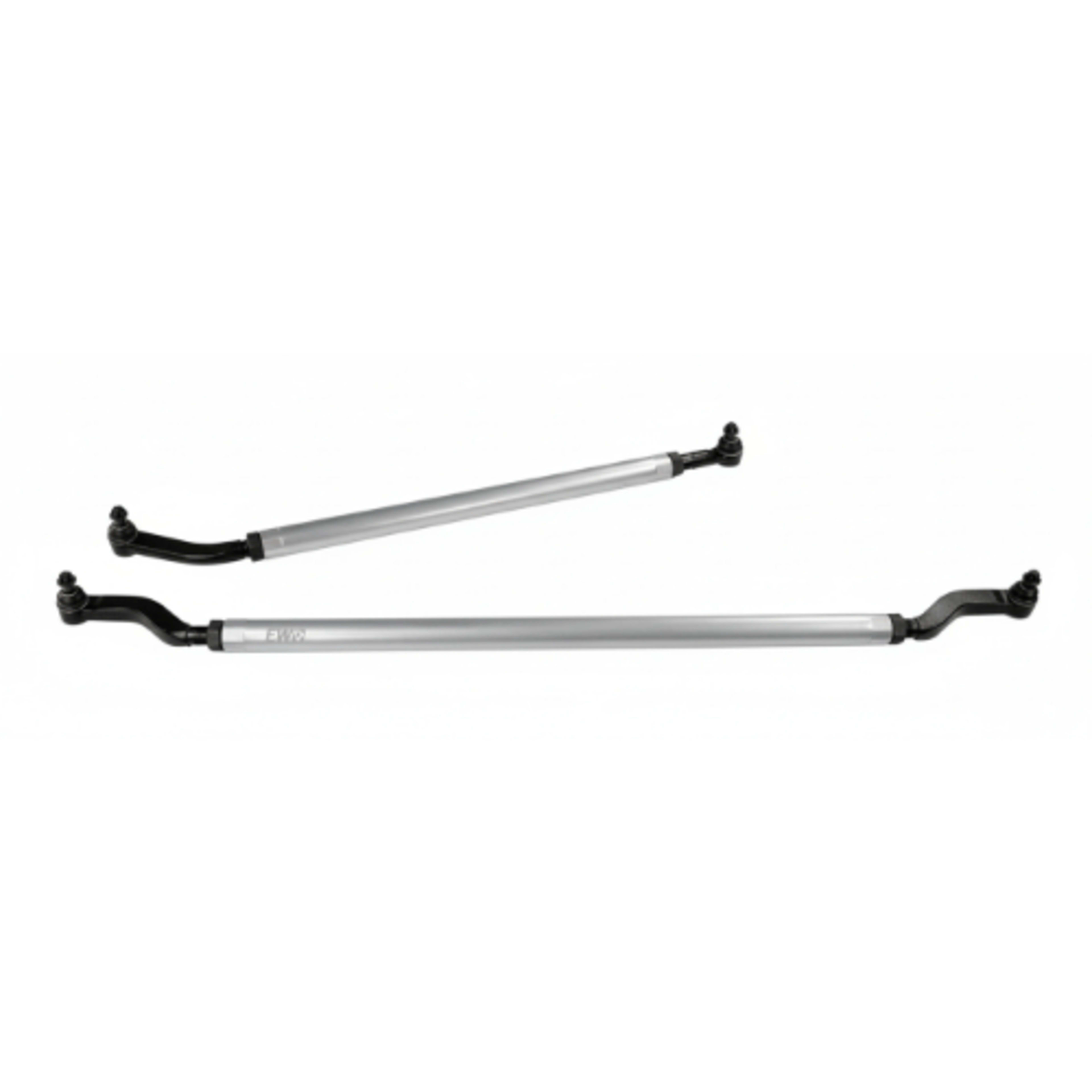 East West Off Road Jeep JK 2.5 ton under the knuckle tie rod and drag link kit made from 7075 aluminum for heavy-duty steering upgrades