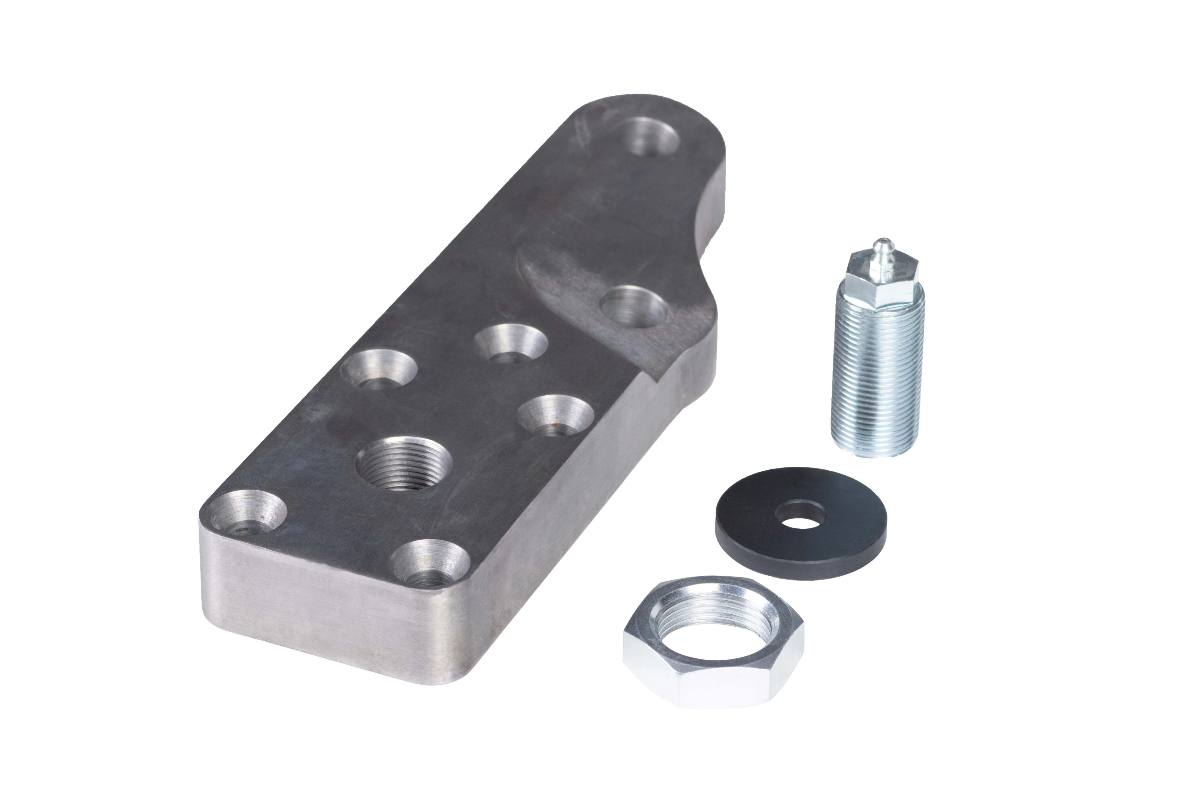 DANA 60 HIGH STEER SPRINGLESS PASSENGER SIDE STEERING ARM WITH HARDWARE