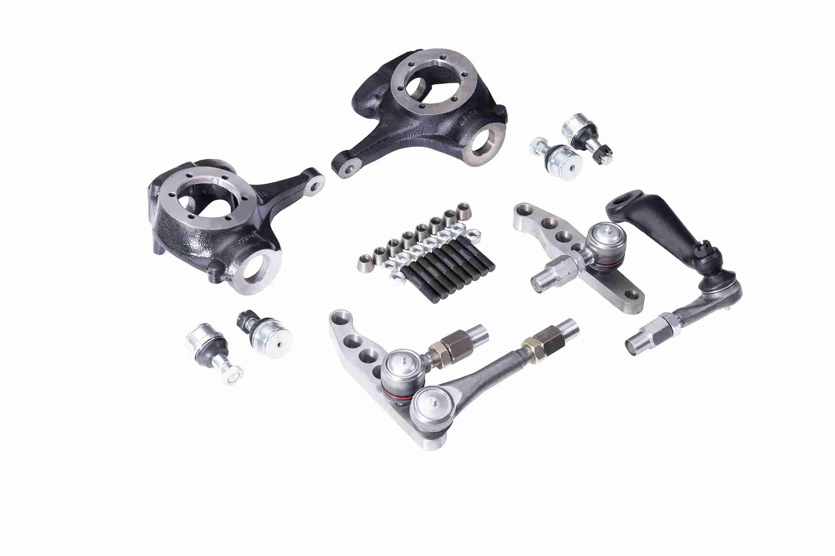 GM/CHEVY/JEEP DANA 44 COMPLETE 1-TON CROSSOVER HIGH STEER KIT-W/KNUCKLE WITHOUT DOM TUBES