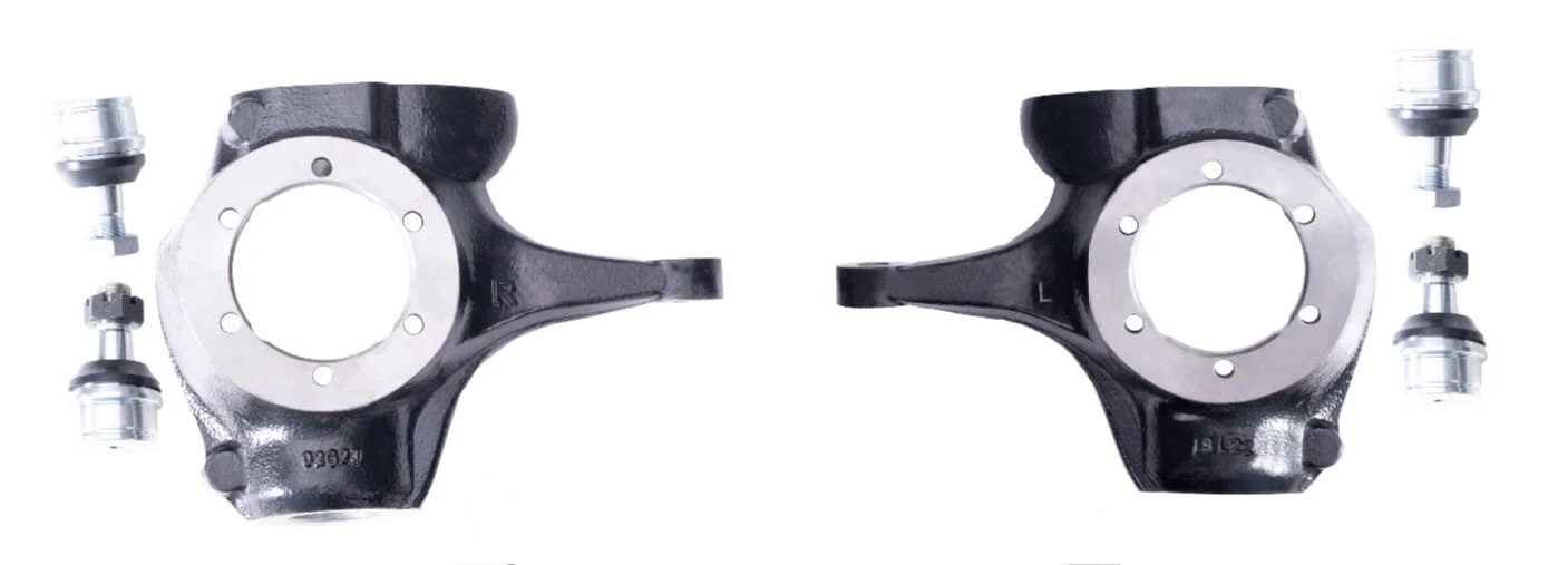 DANA 44 HIGH STEER KNUCKLE PAIR WITH BALL JOINTS